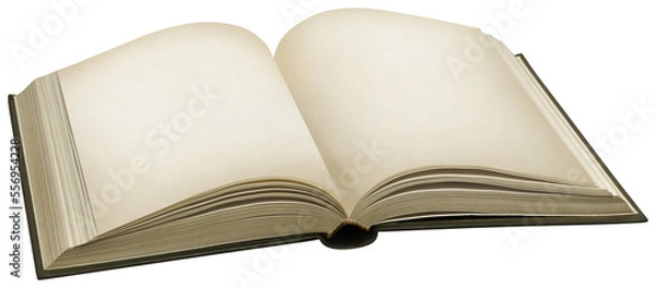 Fototapeta Isolated Open Book
