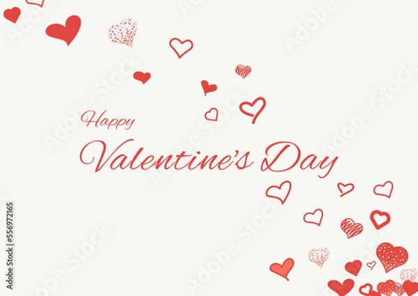 Obraz vector valentine's day flyer