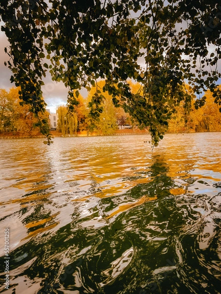 Obraz river flow in Paris France
