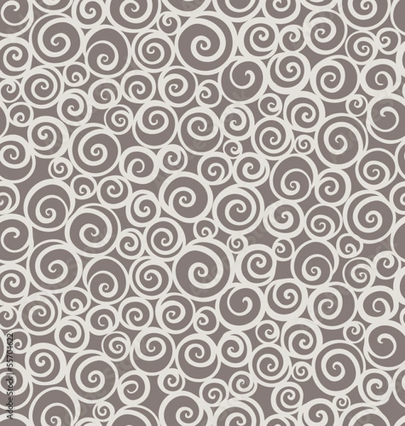 Fototapeta Seamless shell pattern.