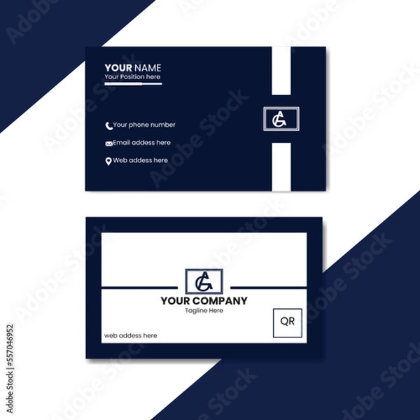 Fototapeta card design template