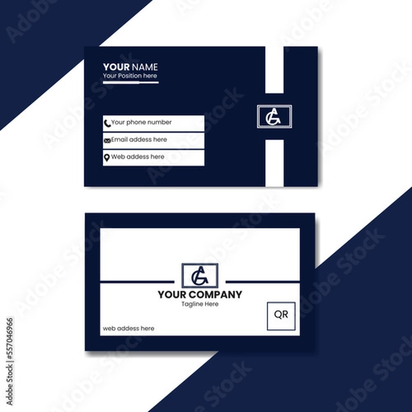 Obraz Business card template