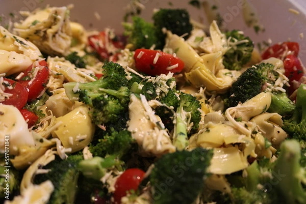 Obraz pasta with mushrooms