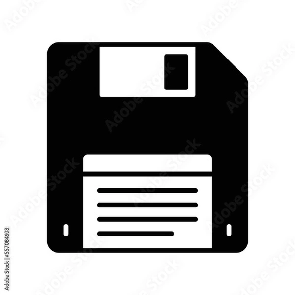 Obraz Floppy disk icon for storing portable data