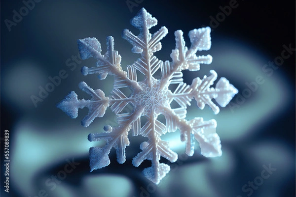 Obraz Single Snowflake