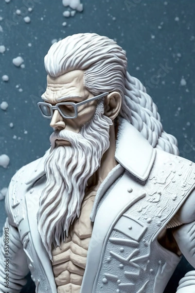Obraz Hipster Santa