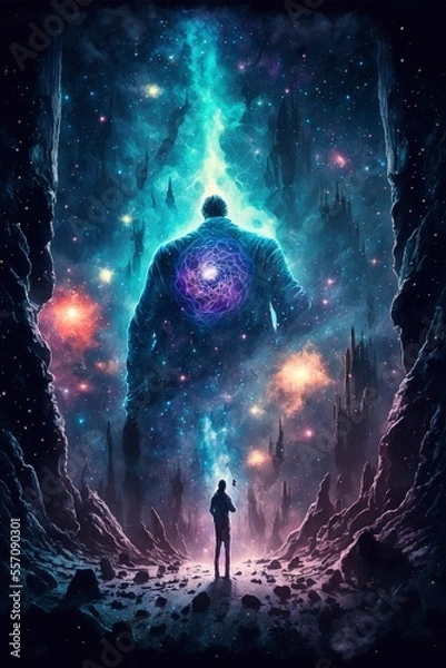 Obraz eternal mystery of the cosmos