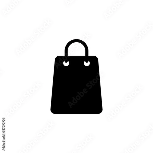 Fototapeta shopping bag icon design vector template