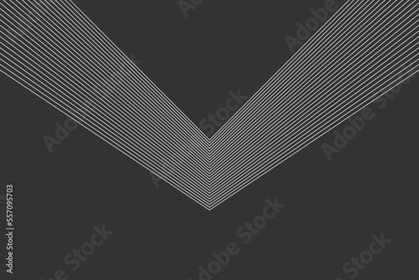 Fototapeta Simple wave line background. Vector illustration.