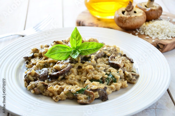 Obraz Mushroom Risotto