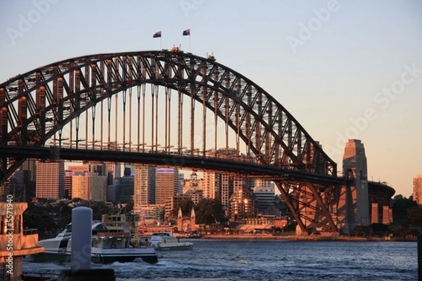 Obraz Sidney Harbor Bridge Evening
