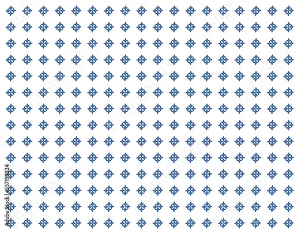 Obraz mini flower wallpaper geometric seamless pattern, with vintage background abstract texture