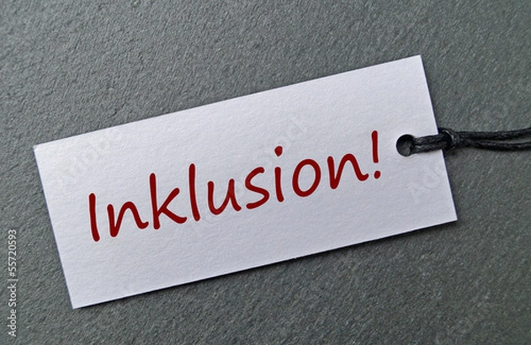 Fototapeta Inklusion!