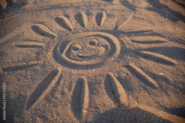 Obraz Sun on the sand