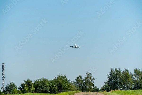 Fototapeta Samolot w locie