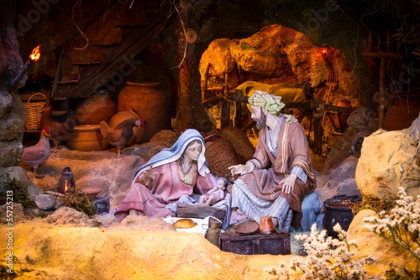 Obraz christmas creche