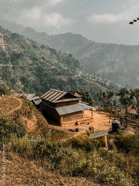 Obraz house in the mountains