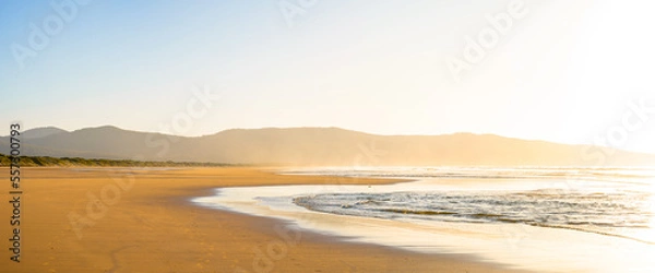 Fototapeta Złota godzina na plaży