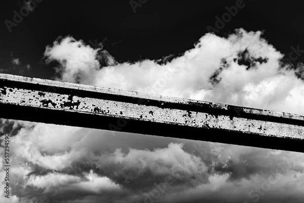 Obraz 空と廃レール