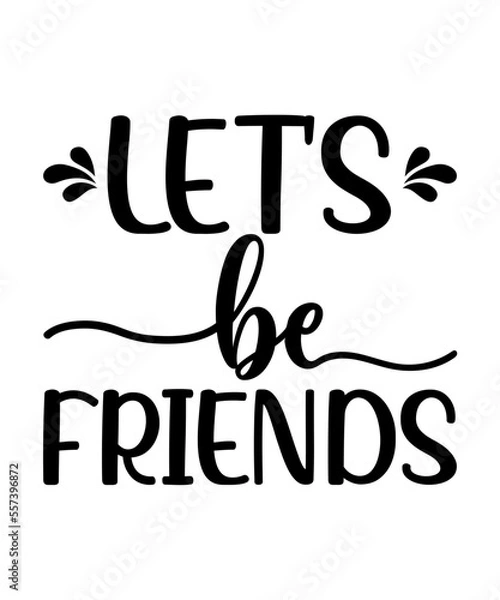 Obraz friends svg bundle