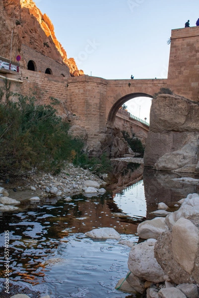 Obraz Scenic view from El Kantara, Biskra