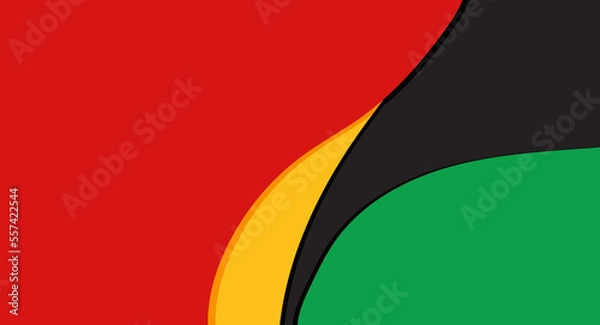 Obraz Black History Month background copy space