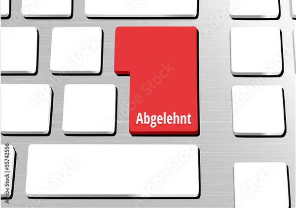 Fototapeta Abgelehnt