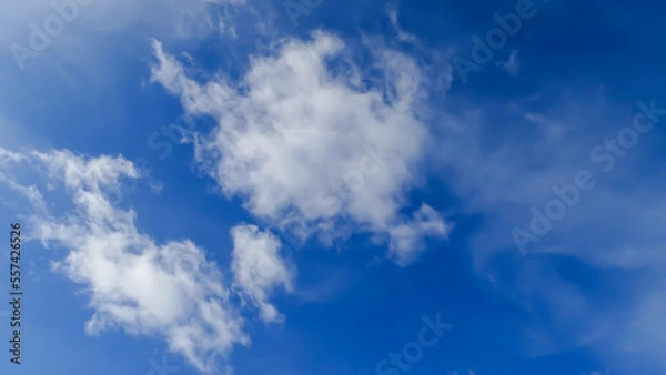 Obraz Beautiful clouds in the sky.