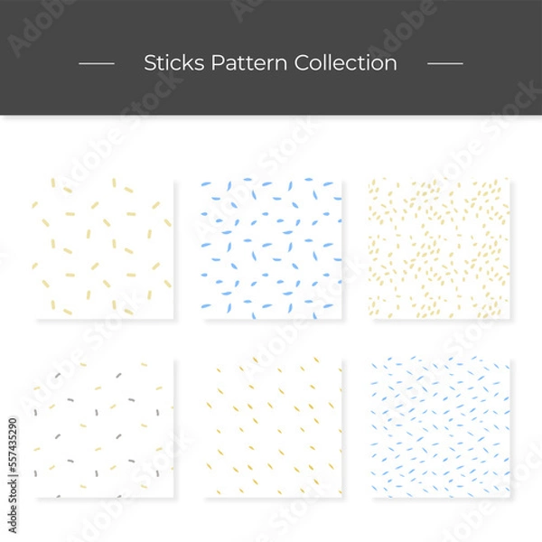 Obraz Sticks Pattern Collection