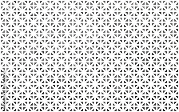 Fototapeta Light Black vector backdrop with lines, triangles.