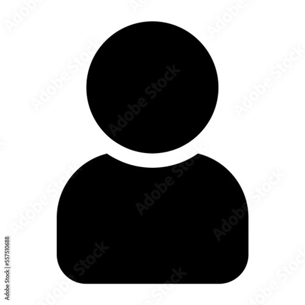 Obraz user glyph icon