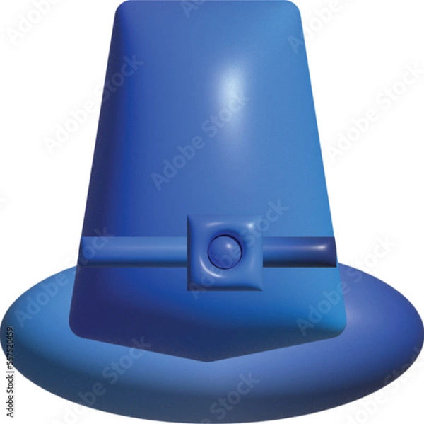 Obraz photo hat 3d render icon illustration