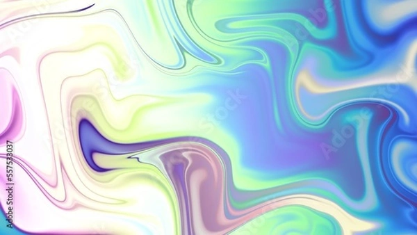 Fototapeta Abstract digital fractal pattern. Horizontal background with aspect ratio 16 : 9