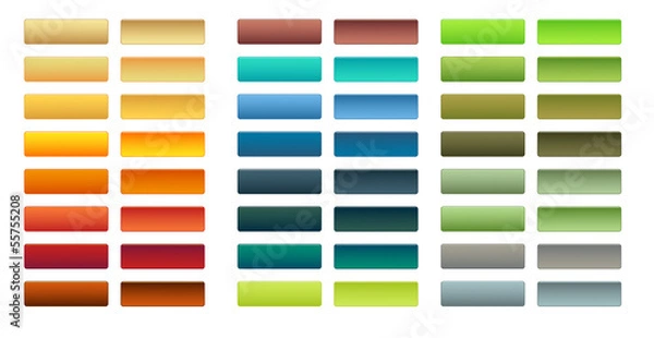 Fototapeta 24 button set