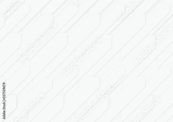 Obraz 背景　グレー　白　ストライプ　斜め　シンプル　幾何学　直線　グラデーション　ボーダー　模様　バナー 変更可能 　Background gray white stripe diagonal simple geometric straight line gradation border pattern　banner　Changeable