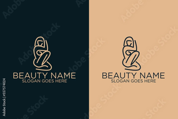 Obraz beauty logo