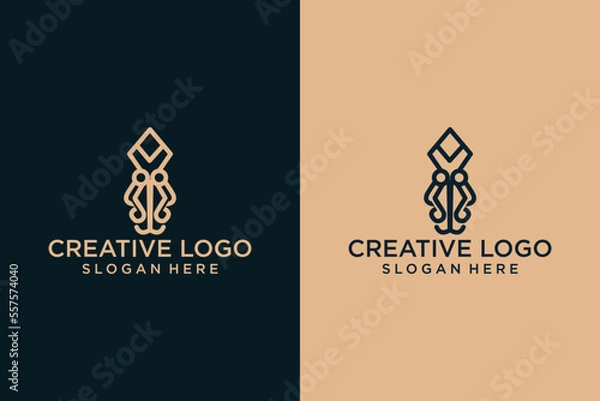 Fototapeta creative logo