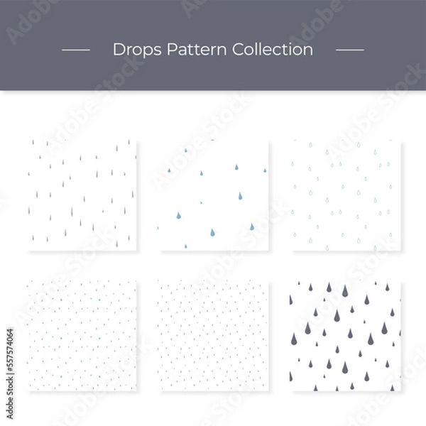 Obraz Drops Pattern Collection