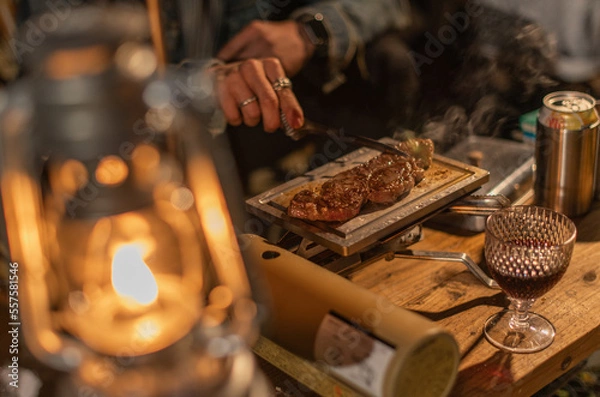 Obraz キャンプ飯