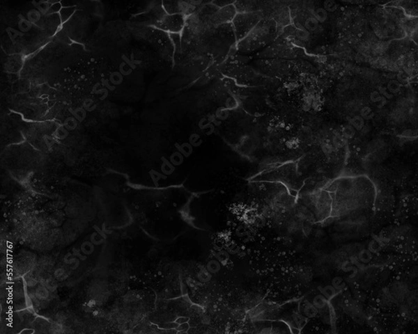 Fototapeta Black marble abstract background 
