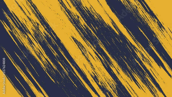 Fototapeta Abstract Yellow Line Scratch Grunge Texture In Dark Background