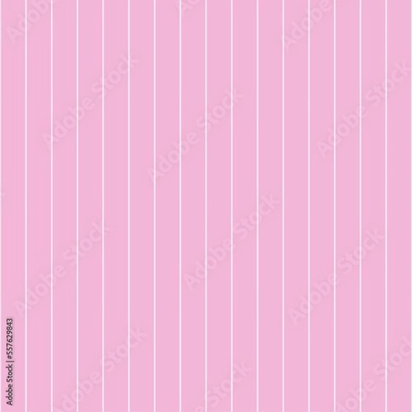 Fototapeta Pinstripe seamless pattern, pink and white, can be used in decorative designs fashion clothes Bedding sets, curtains, tablecloths, notebooks, gift wrapping paper