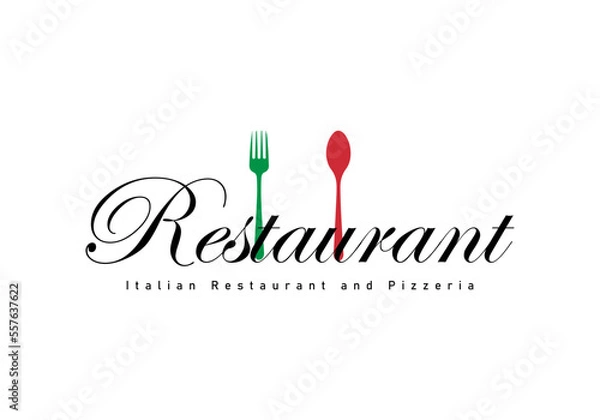 Obraz Logo Restaurant