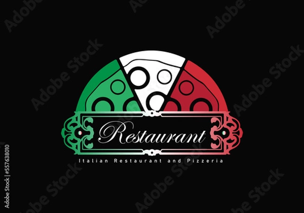 Obraz Italian Logo Restaurant 