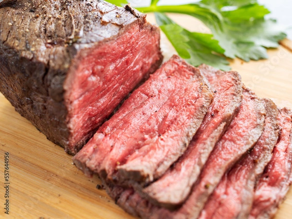 Obraz カットしたローストビーフ