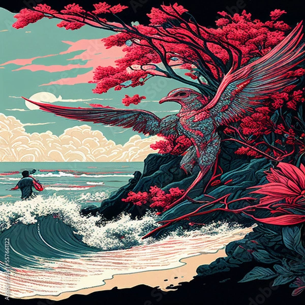 Obraz hawaiian beach