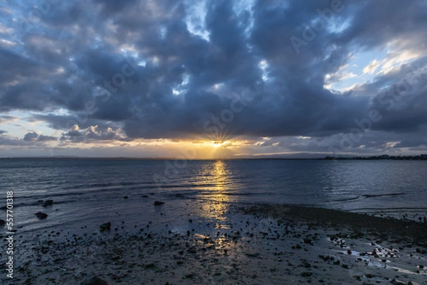 Obraz sunset over the sea