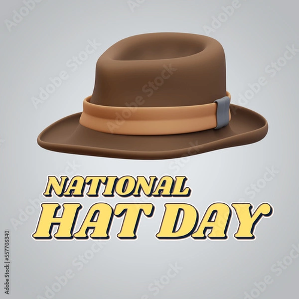 Obraz National Hat Day