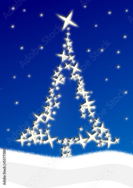 Fototapeta christmas tree