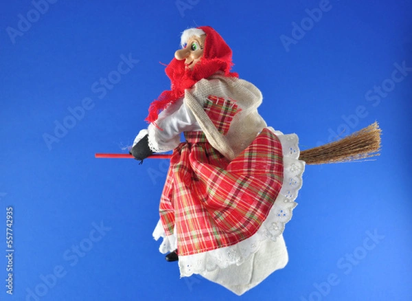 Obraz hag on a broom